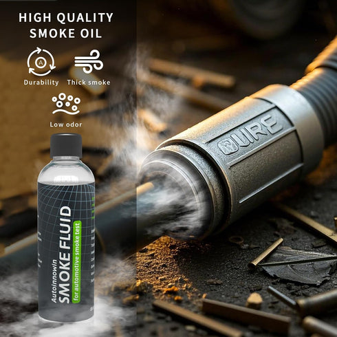 Autoinnowin 8oz Smoke Fluid Solution - Automotive Smoke Machine Liquid for Evap Vacuum Smoke Diagnostic Tester, Fuel