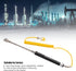 K Type Thermocouple Temperature Probe Heat Resistant Steel Sensor with Insulated Handle (Straight Shank)