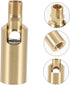 180 1-Piece Pure Copper Adjustable Wall Sconce Socket Extender Sloped Ceiling Adapter for Pendant Lights Light