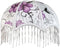 Gralara Umbrella Shape Lamp Shade Cloth Lampshade Vintage with Tassel for Desk Lamp