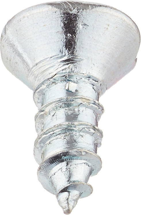 014973474010 Phillips Flat Wood Screws, 6 x 3/8, Piece-100, zinc by Hard-to-Find Fastener
