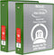 BAZIC 3 Ring Binder 1.5" Economy View Binders Organizer - Green, Round Ring, Holds 250 Sheets, for School Office Home,