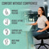 Tailbone Cushy Tushy Premium Foldable Travel Seat Cushion - for Relief of Lower Back, Sciatic, Butt and Pain - for Home