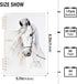 senya Spiral Notebook Ruled 2 Pcs, White Horse Journals for Study and Notes 60 Pages with Durable Hardcover by senya
