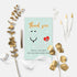YIWANSIN Heartfelt Thank You Card for Doctor Nurse, Appreciation Card Gift for Healthcare, Medical Staff, Thank You
