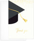 Nihuecne 50 Pack 4" x 6" Graduation Thank You Cards with Self-adhesive Envelopes,