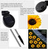 SLXTOU Led Solar Sunflower Flower Light, Outdoor Garden Garden Decoration Light, Lawn Plug-in Light