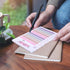 SEWACC to Do Lists Sticky Notes, 4pcs Daily to Do Lists Sticky Notepads, Colorful Lined Sticky Notes for Home Office