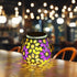 Mosaic Solar Lights Outdoor Lanterns, Decorative Waterproof Hanging Lanterns, Solar Night Lights for Garden, Patio,