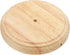 PATIKIL 7.5" x 1.3" Wooden Lamp Base, Round Solid Wooden Base Wood