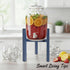Drawinsage 1-1.5 Adjustable Metal Drink Dispenser Stand Holder for Gallon, Stable Beverage-Dispenser Stand for Indoor