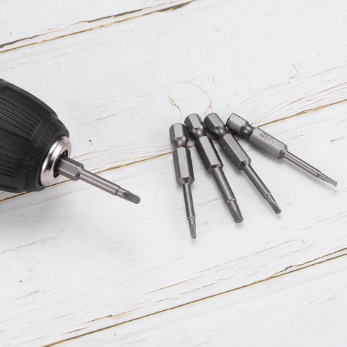 10pcs TA1.8-TA3.0 Triangle Screwdriver Bit, 1/4" Hex Shank, 2" Length Magnetic Tri-angle Power Tool