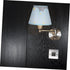 Holibanna Pleated Lampshade for Table Floor Lamps Handmade Fabric Drum Shade Detachable Design for Easy Cleaning