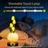 Verdzo 3-Colour Dimming, Tulip Flower Lamp, Cute Tulips Artificial Flowers Desk Lamp with Infinitely Rechargeable