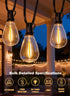Gyecahz 100FT 36+1 S11 Bulbs, Outdoor String Lights Waterproof, Shatterproof LED Extra Long Patio Lights for Outside