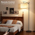60" Dimmable Bulb, Ambimall Floor Lamp with Remote Control and Stepless Colors Temperature & Brightness Adjustable