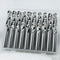 KLOT Industrial Grade 10pcs Solid Carbide Drill Bit, 6.5mm 0.256" 2-Flute Straight Shank YG6X Tungsten