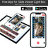 Slide Viewer Light Pad for Slides and Film Negative Scanning, A4 Size Magnetic Backlight with 3 Brightness Levels