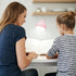 Sinliton 7 LED Desk Lamp with Night Light, Color Changing Modes & USB Charging Port, Adjustable Gooseneck Bedside Table