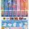 Uni Posca Glitter Marker Set - Pc-1ml 7C, Extra Fine Point, 7 Colors