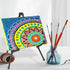 PATIKIL 1Set 14in Tabletop Easel Stand for Display, Small Portable Tripod for Signs, Art, Wedding