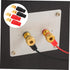 2 Pairs Speaker Wire Connector, Spade Terminal Copper Spade Wire Connectors for Automotive Electrical Wire