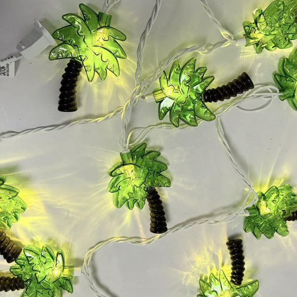 brianvikey Palm Tree String Lights Outdoor, Summer Beach Themed Decoratives String Lights with