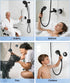 Mythlings 186117BL Magnetic Remote Dock for Moen Magnetix Handheld Shower Head, Matte Black Magnetic Handheld Shower
