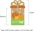Set 8 Big Dot of Happiness Pumpkin Patch - Fall, Halloween or Thanksgiving Party Money and Gift Card Sleeves - Nifty