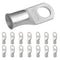 SELTERM 15pcs 2/0 AWG 1/2" Stud UL Marine Grade Battery Terminal Connectors, Tinned Copper Cable Lugs