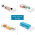Set 6 iDesign Plastic Makeup Drawer Organizer Tray - Vanity Organizer or Desk Drawer Organizer - of - Clear