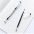 Gel Ink Pen Japanese Style Liquid Ink Rollerball Pens, 12 Pcs/Set, Quick Drying 0.35mm Ultra Fine Point