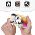 Ntyfur 1 3X5 Rainbow Llama Art Wall Plate Gang Toggle Light Switch Cover Single Toggle Faceplate Decor