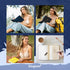 Dingbats - Earth Dotted A5 Medium Notebook, Sky Blue Great Barrier Reef, Hardcover, Cream 100gsm Ink-Proof Paper