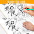 Dry Erase Clipboard 8 Pack - Hardboard Clip Board 8.5x11 for Classroom, Double-Sided White Board, Office & School Supply