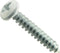 Hard-to-Find Fastener 508913 8 x 1 Phillips Pan Sheet Metal Screws, 100 Pieces, White