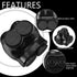 5 Pcs Insulated Multi Cable Connectors, 2 Port Single Entry Splice Electrical Power Connector