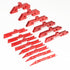 Miucoguier Setup 14pcs Blocks Height Gauge - Aluminum Alloy Precision Bars, Woodworking Tool