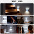 Powfloven 3 Pack Rechargeable Motion Sensor Stair Lights, Smart Wireless Led Battery Operated Night Lights, RGBW Stick