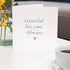 TEEMI Grateful For You. Always. | Simple Thank You Card for Friends, Family or Partner | Minimalist Emotional Greeting
