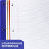 BAZIC 100 Sheet Filler Paper, College Ruled, 3 Hole Punched, 1-Pack for Office School Student Writing