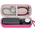 3M BOVKE Travel Carrying Case Compatible with Littmann Classic III,MDF Acoustica Deluxe Stethoscopes - Extra Room
