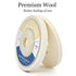 5PCS Wool Polishing Wheel Disc 4.5" x 7/8" for Angle Grinder, Buffing Wheel for Metal Marble Glass