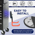 TSUYA Strong Magnetic Hooks, 22Lbs Heavy Duty Utility Hooks for Hanging Yard Tools, Extension Hose, Power Tools