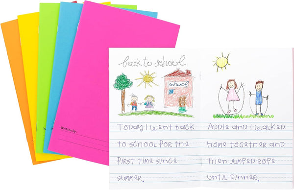 Hygloss My Storybook Blank Book - 5.5" x 8.5", Pack of 24 for Creative Writing