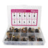 Electric Motor Carbon Brushes, 40Pcs 10 Different Models for Maintenance of Carbon Brush Motors
