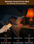 Bulbs 1600K E26 A19, 9W (4 Packs) Amber Sleep Light with Remote Control, Blue Light Blocking for Sleep Therapy, Baby
