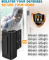 800 lbs Home Security Door Reinforcement Lock - Child Proof Door Locks for Front Door Child Safety Lock High Door Locks