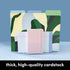 PAPERAGE 12 Pack Decorative File Folders, Heavyweight Paper, 3 Unique Designs, Letter Size (9.5 x 11.75") with 1/3 Cut