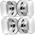 ORFOFE 4pcs Suction Cup Mount Door Handle Lock Elderly Shower Handle Non-Slip